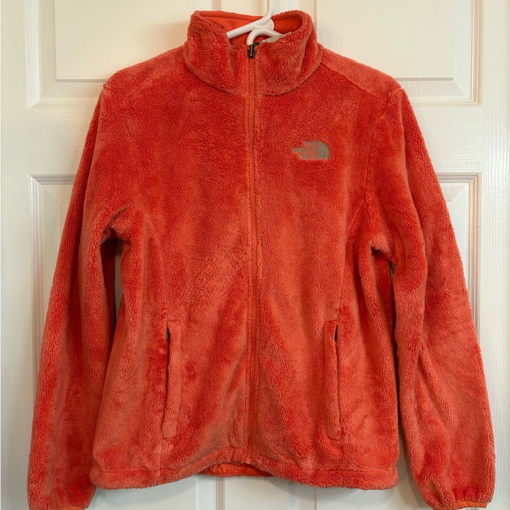 The North Face Orange Fleece Jacket